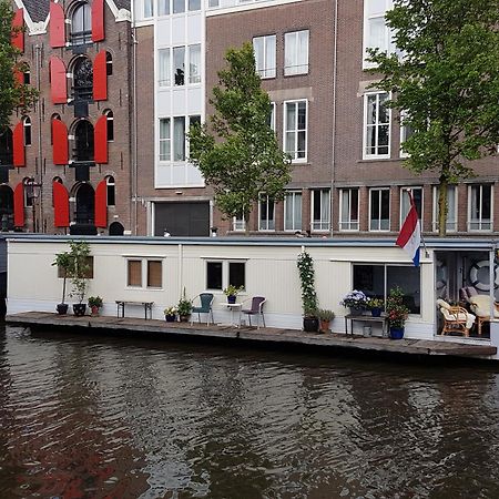 Pantheos Top Houseboat Ámsterdam Exterior foto