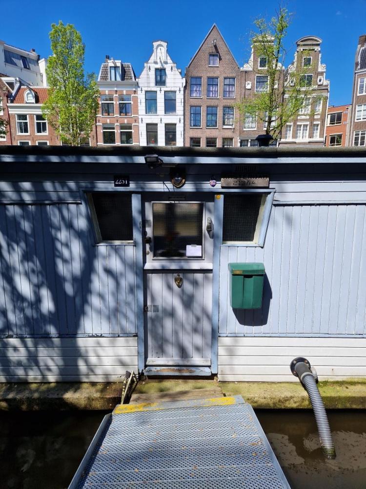 Pantheos Top Houseboat Ámsterdam Exterior foto