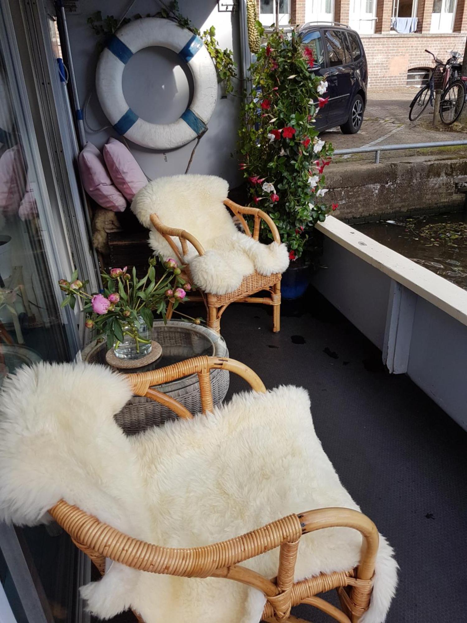Pantheos Top Houseboat Ámsterdam Exterior foto